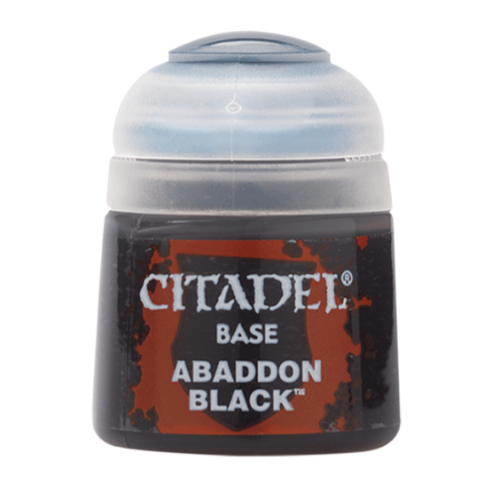 Citadel Base: Abaddon Black 12ml - Loaded Dice