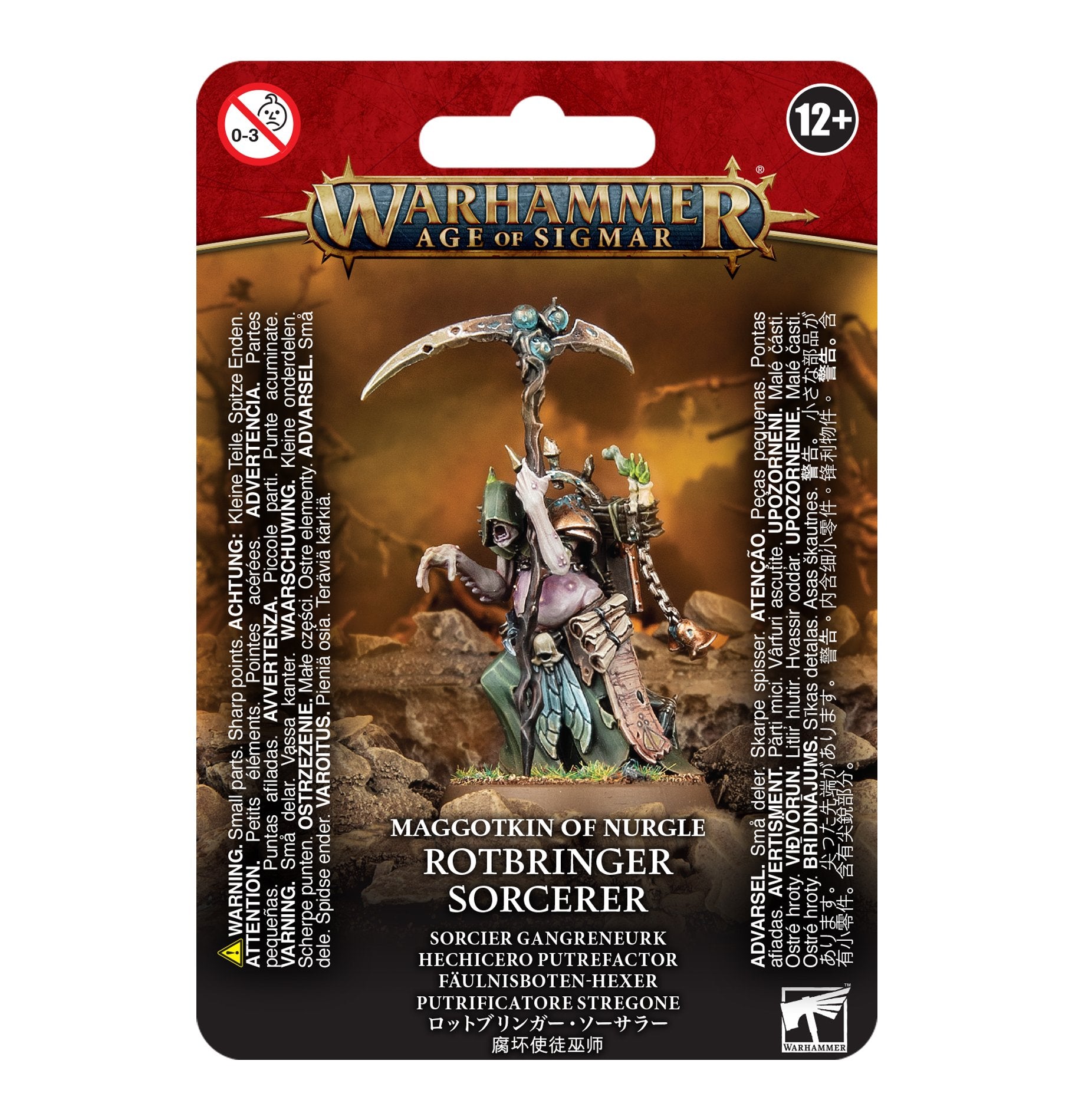 Maggotkin of Nurgle: Rotbringer Sorceror - Loaded Dice