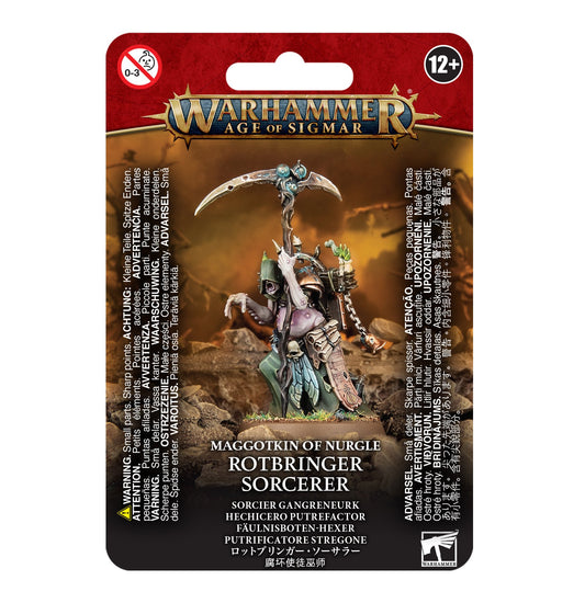 Maggotkin of Nurgle: Rotbringer Sorceror - Loaded Dice