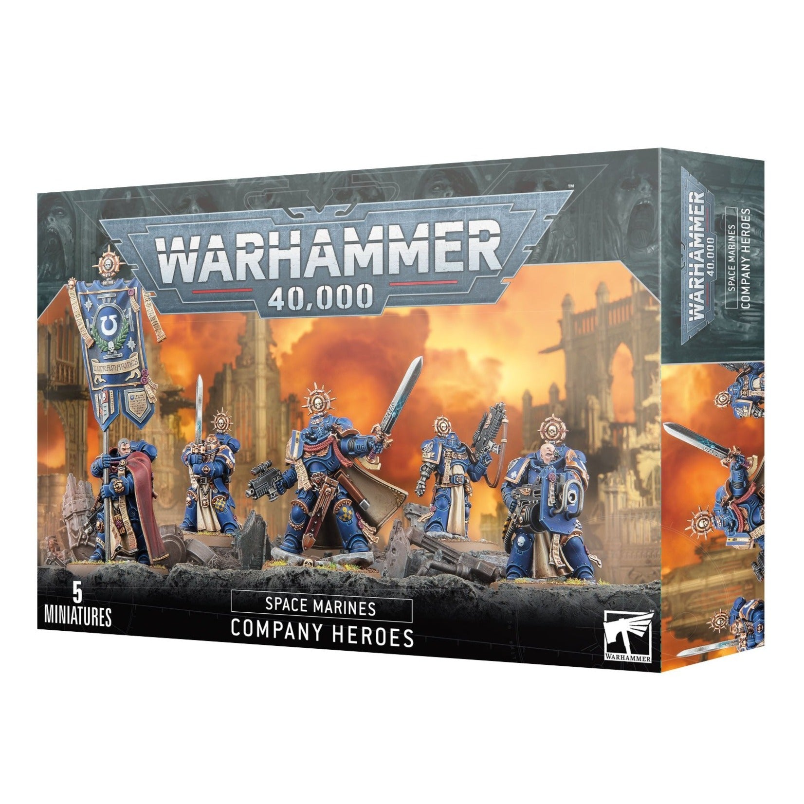 Space Marines: Company Heroes - Release Date 14/10/23 - Loaded Dice Barry Vale of Glamorgan CF64 3HD