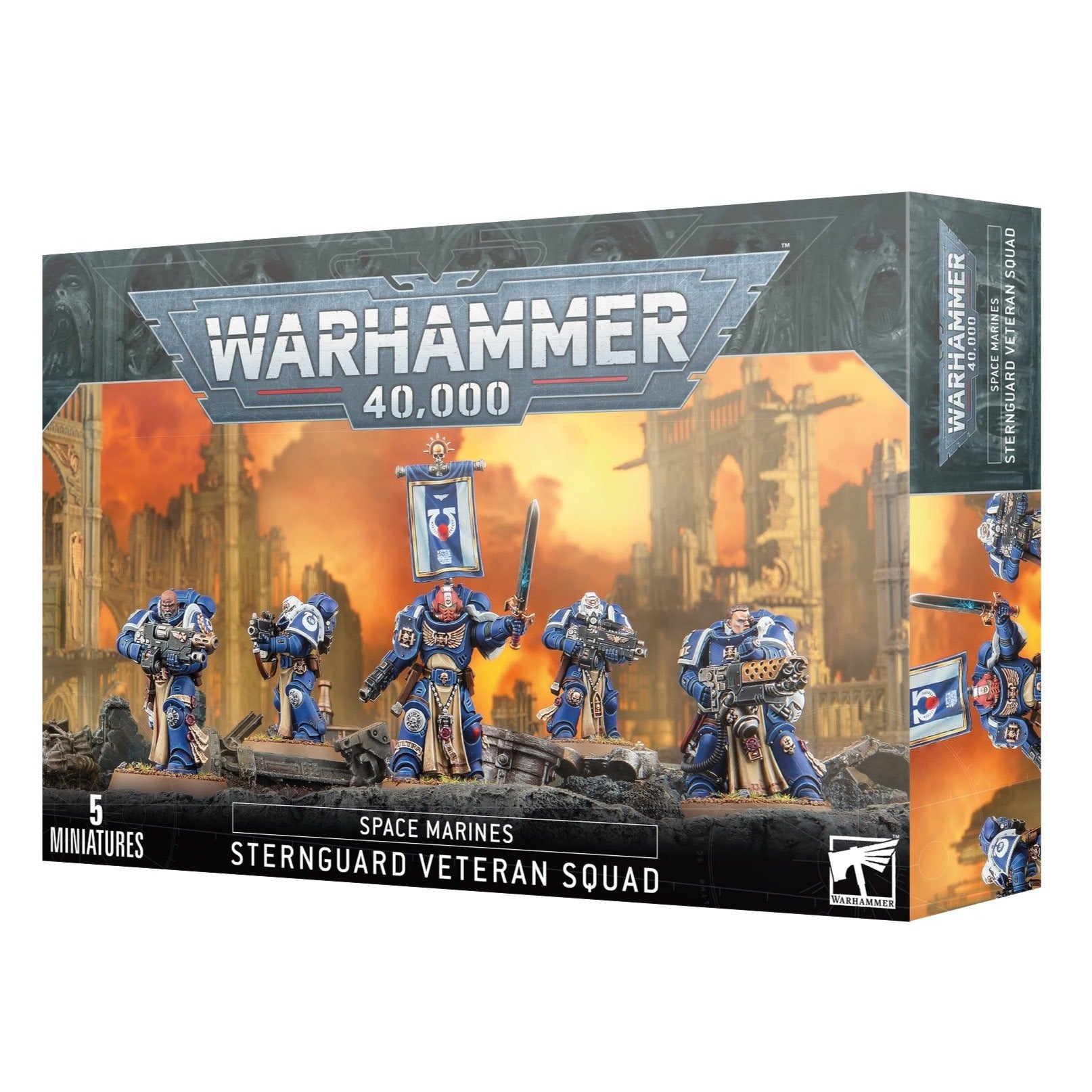 Space Marines: Sternguard Veteran Squad - Release Date 14/10/23 - Loaded Dice Barry Vale of Glamorgan CF64 3HD