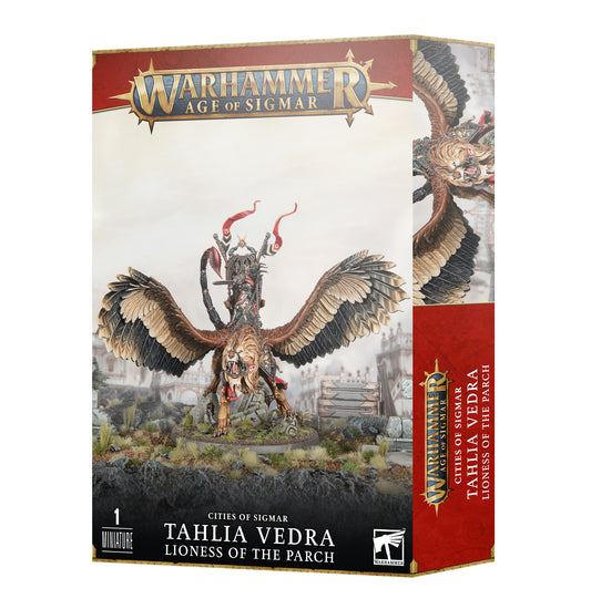 Cities of Sigmar: Tahlia Vedra Lioness of the Parch - Loaded Dice