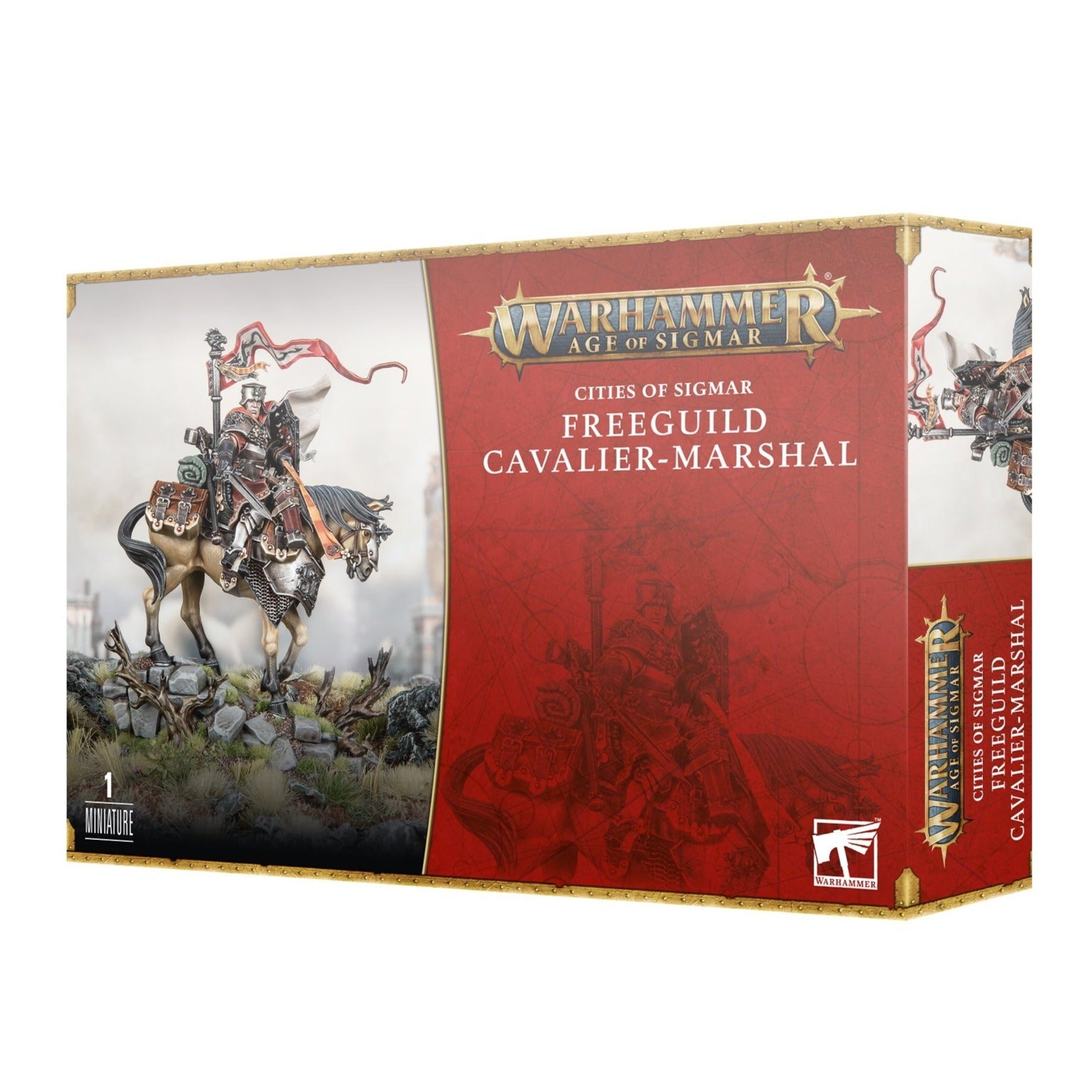 Cities of Sigmar: Freeguild Cavalier Marshal - Release Date 11/11/23 - Loaded Dice Barry Vale of Glamorgan CF64 3HD
