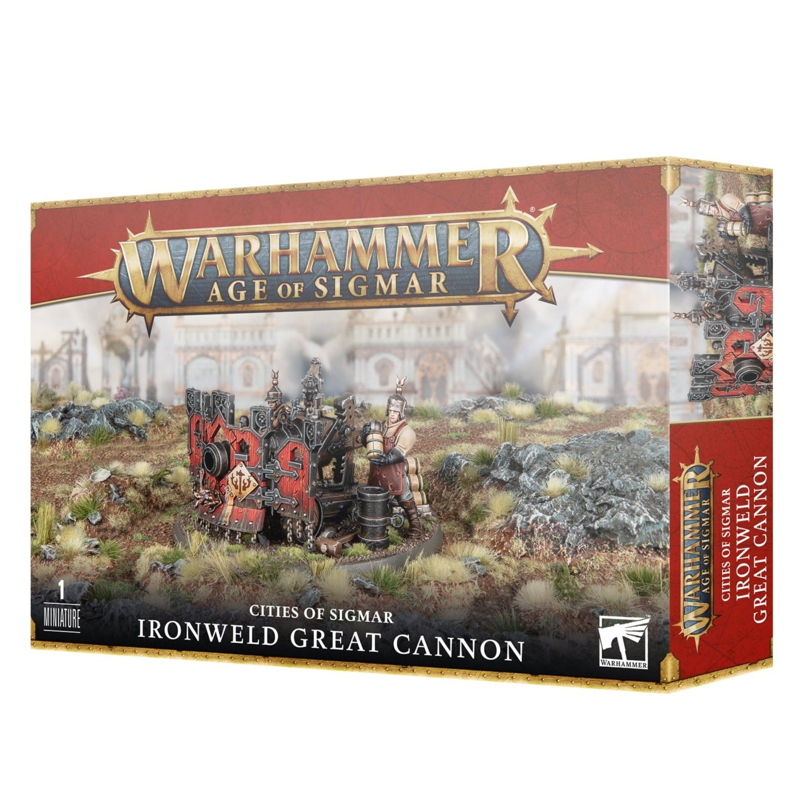 Cities of Sigmar: Ironweld Great Cannon - Release Date 11/11/23 - Loaded Dice Barry Vale of Glamorgan CF64 3HD