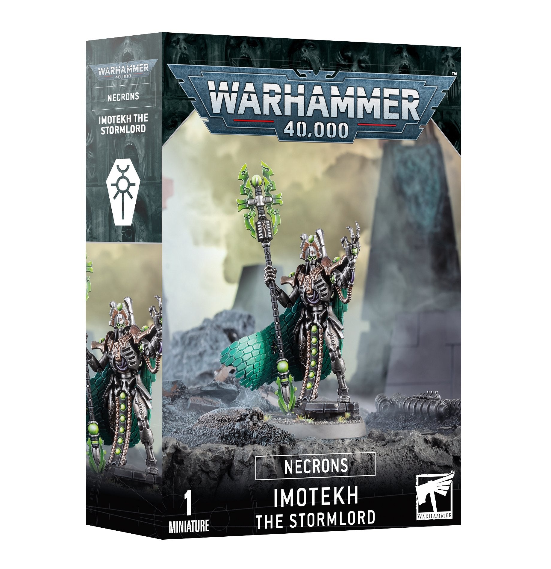 Necrons: Imotekh the Stormlord - Release Date 9/12/23 - Loaded Dice Barry Vale of Glamorgan CF64 3HD