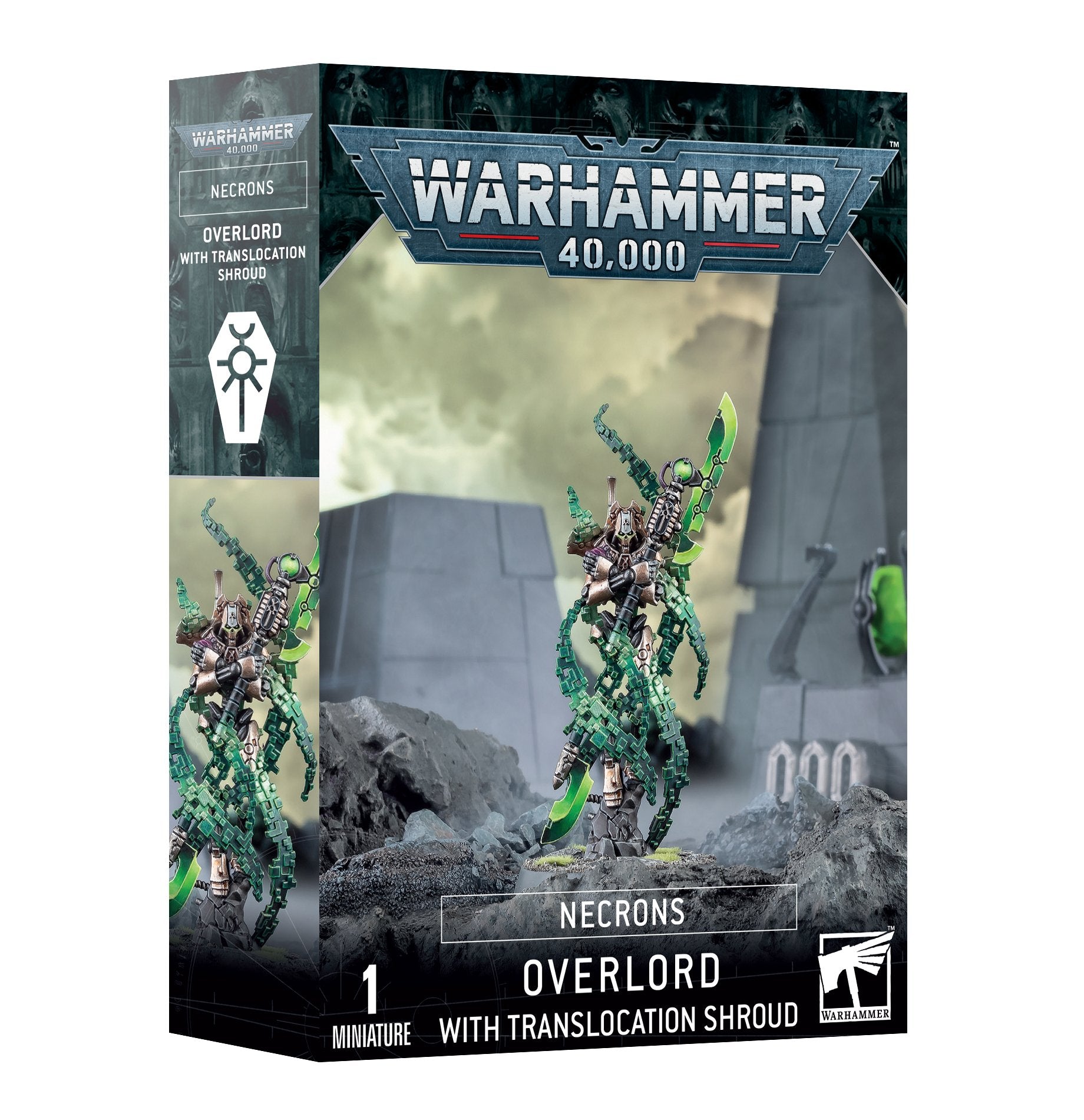Necrons: Overlord and Translocation Shroud - Release Date 9/12/23 - Loaded Dice Barry Vale of Glamorgan CF64 3HD