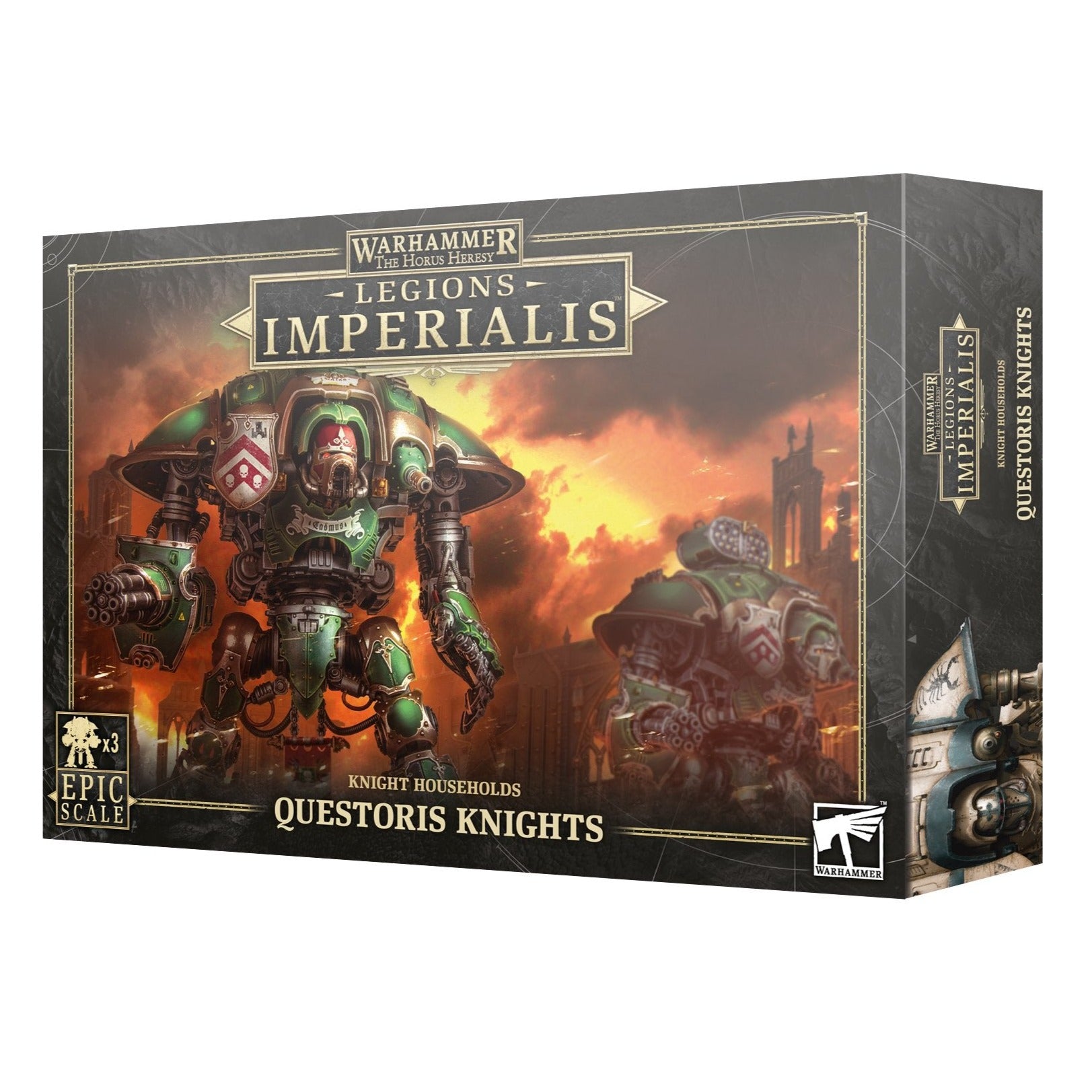 Legions Imperialis: Knight Households Questoris Knights - Loaded Dice