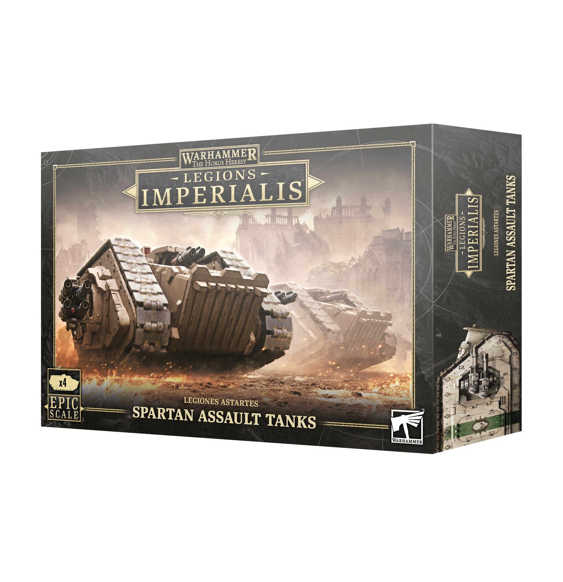 Legions Imperialis Spartan Assault Tanks - Release Date 2/3/24 - Loaded Dice