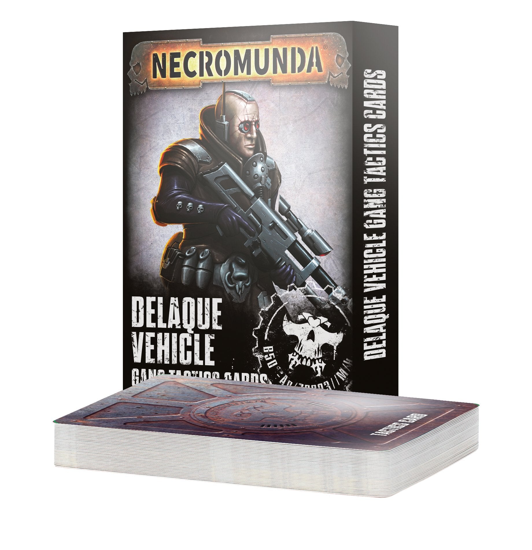 Necromunda: Delaque Vehicle Gang Tactics Cards - Release Date 30/3/24 - Loaded Dice