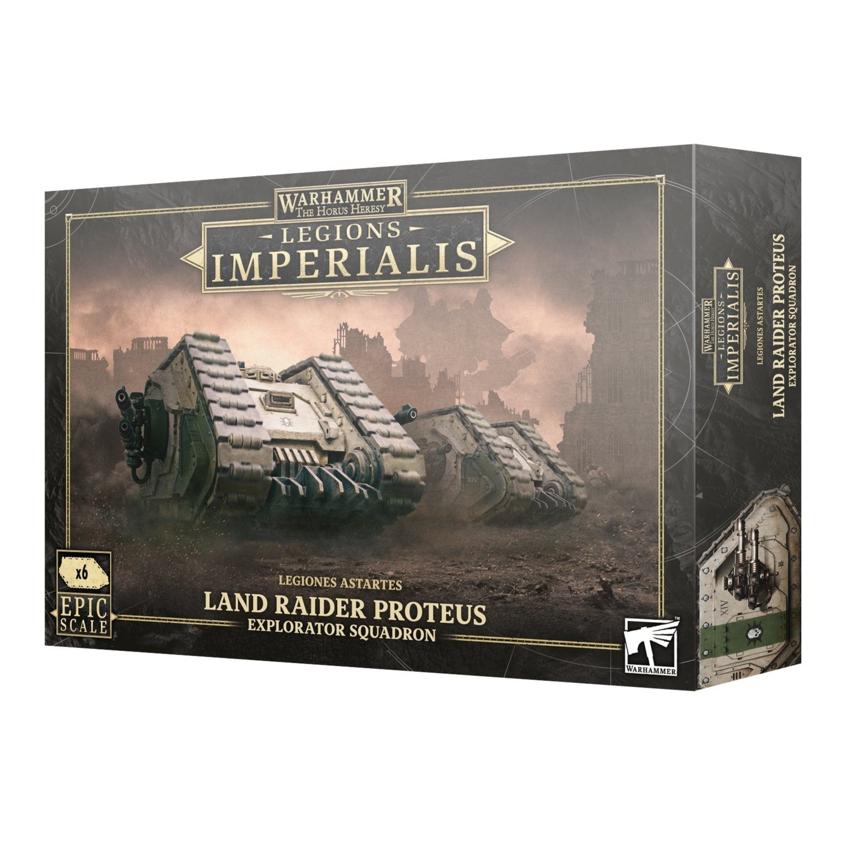 Legions Imperialis: Land Raider Proteus Explorator Squadron - Release Date 13/4/24 - Loaded Dice