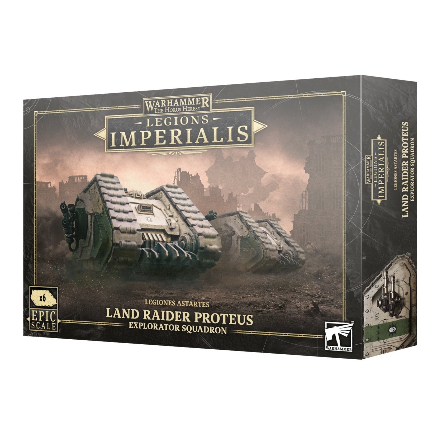 Legions Imperialis: Legiones Astartes Land Raider Proteus Explorator Squadron - Loaded Dice