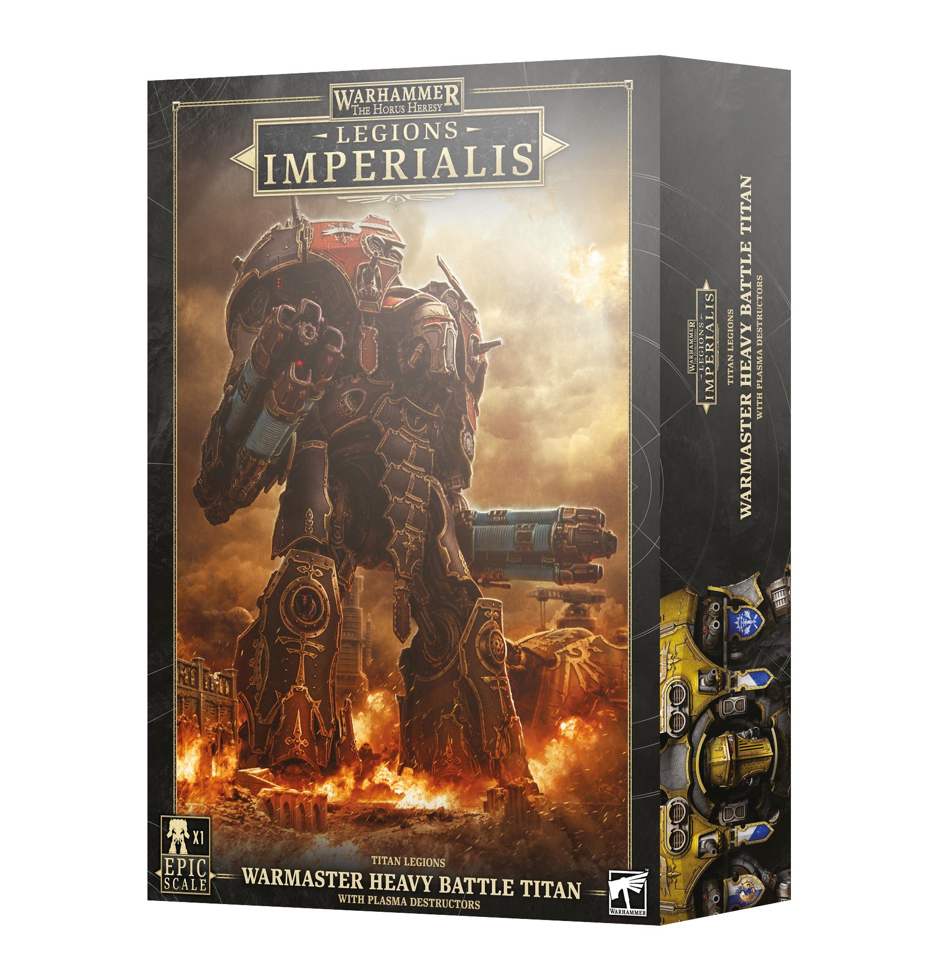 Legions Imperialis: Warmaster Heavy Battle Titan - Release Date 13/4/24 - Loaded Dice