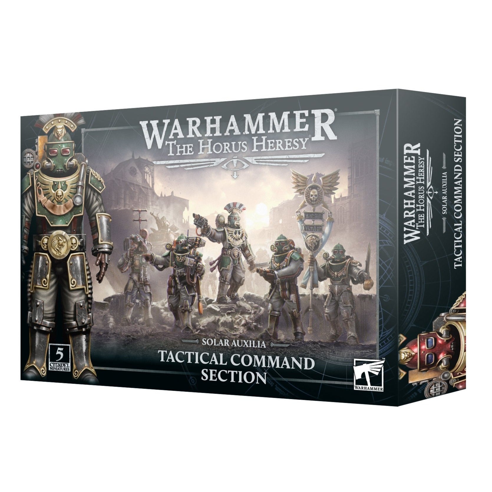 Horus Heresy: Solar Auxilia - Tactical Command Section - Loaded Dice