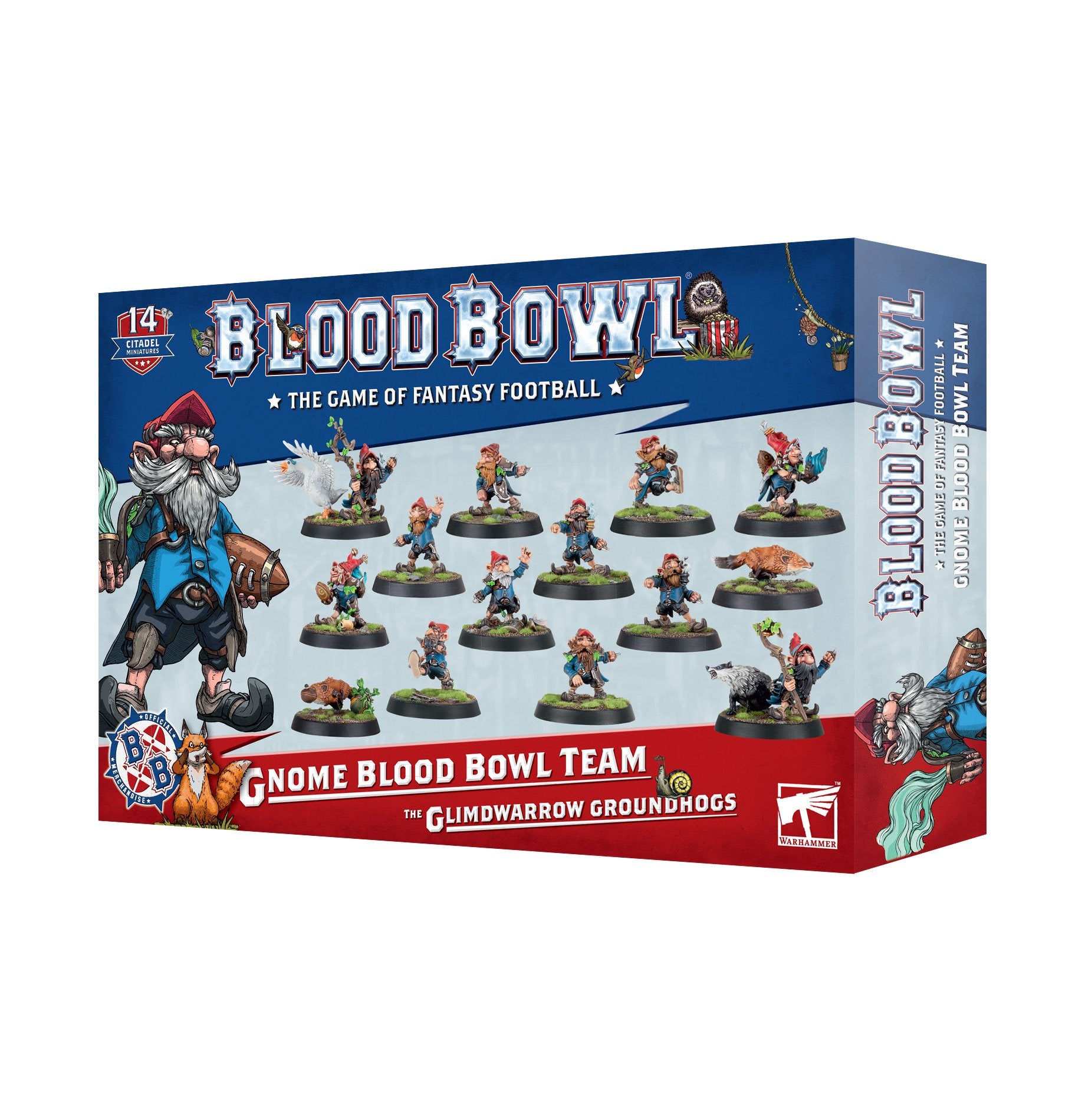 Blood Bowl Gnome Team: The Glimdwarrow Groundhogs - Loaded Dice