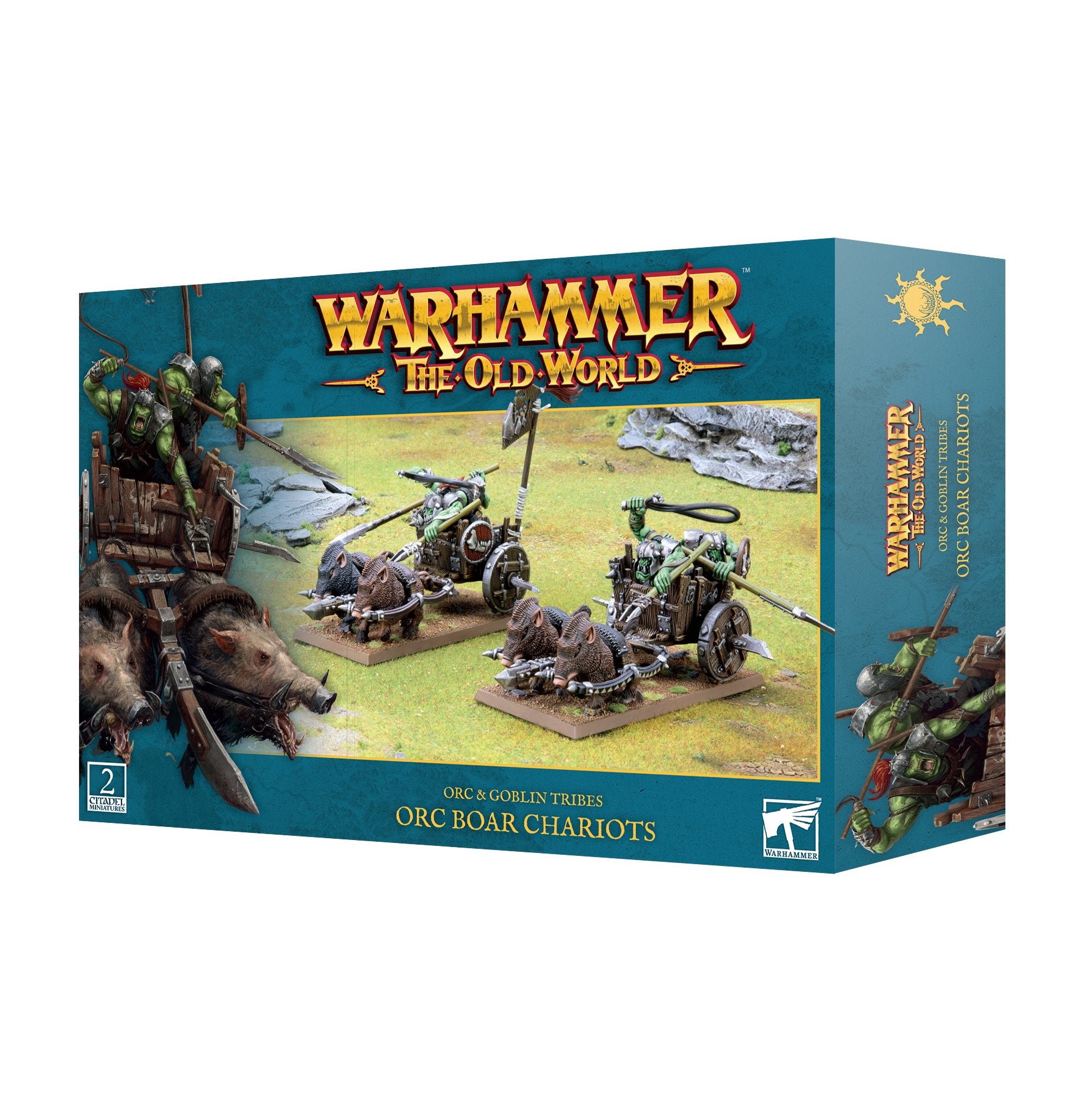 Orc & Goblin Tribes: Orc Boar Chariots - Release Date 4/5/24 - Loaded Dice
