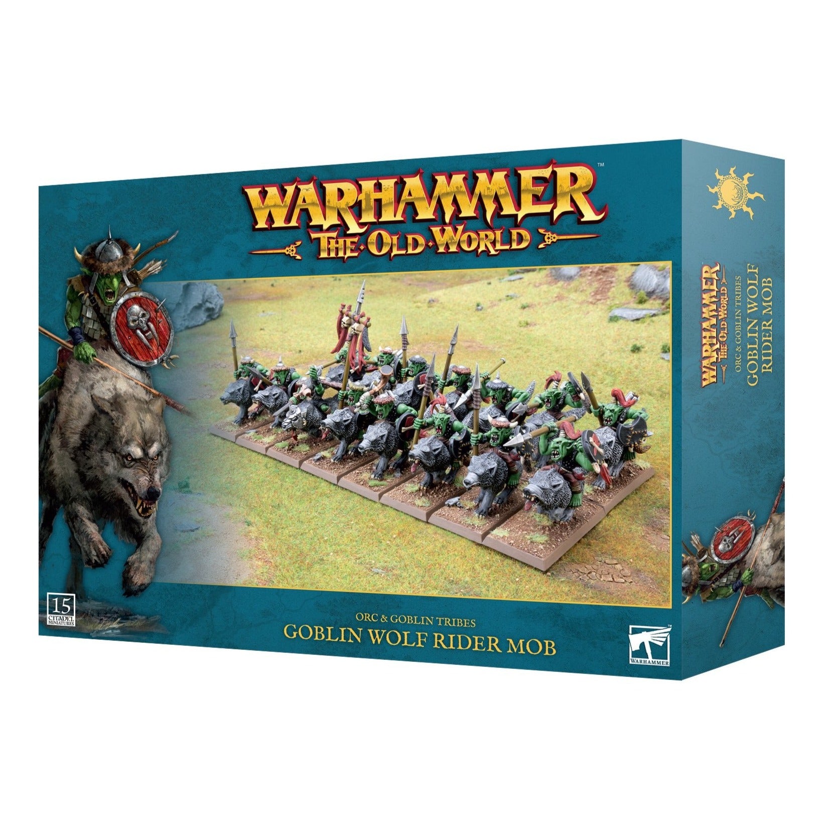 Orc & Goblin Tribes: Goblin Wolf Rider Mob - Loaded Dice