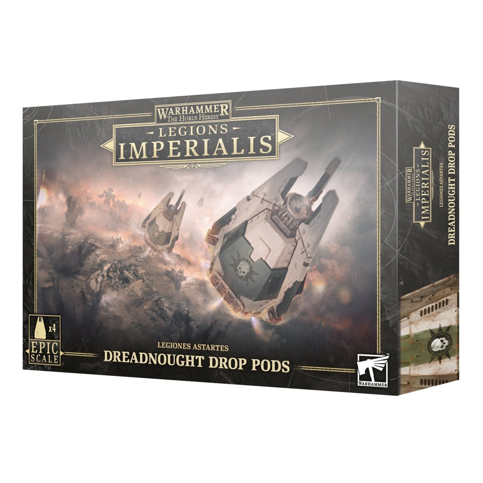 Legions Imperialis: Legiones Astartes Dreadnought Drop Pods - Loaded Dice