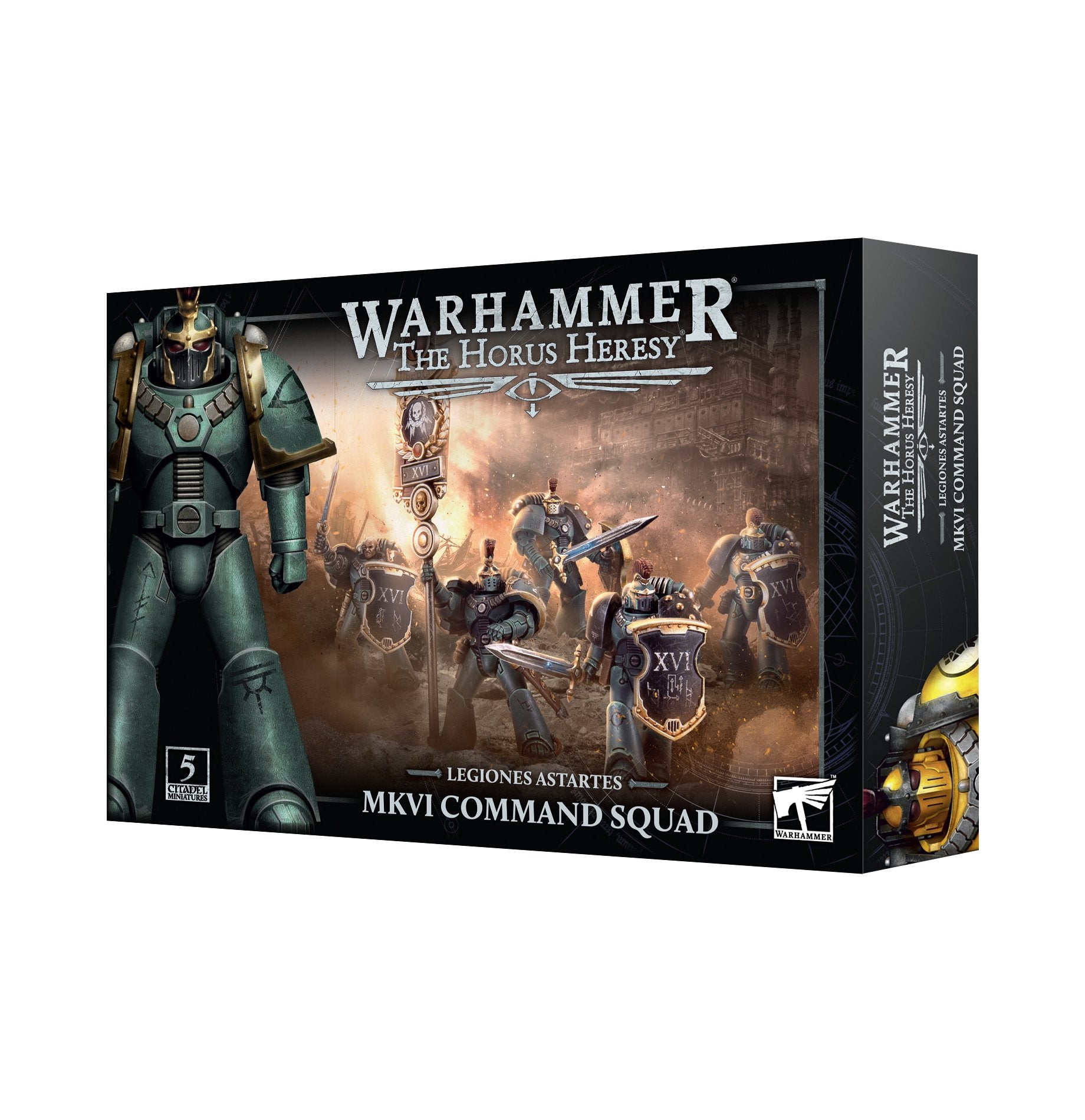 Horus Heresy: Legiones Astartes - MKVI Command Squad - Loaded Dice