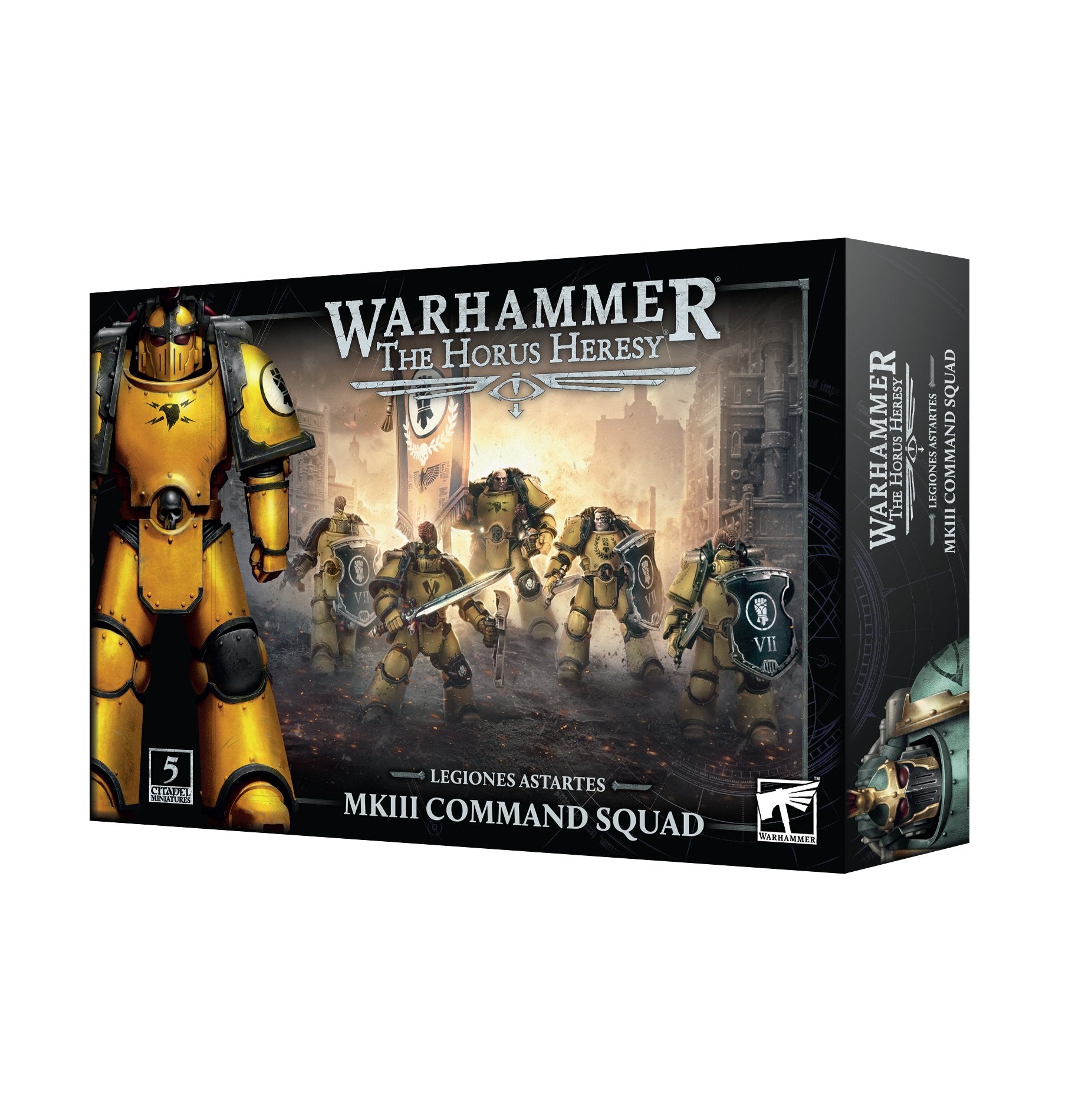 Horus Heresy: Legiones Astartes - MKIII Command Squad - Loaded Dice