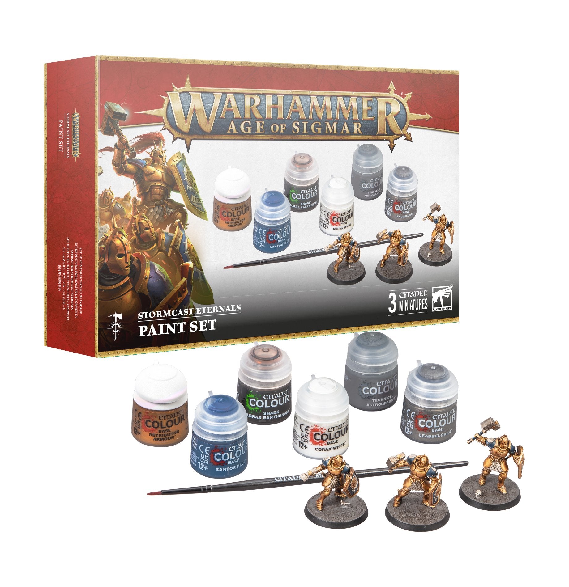 Age of Sigmar Stormcast Eternals & Paint Set - Loaded Dice