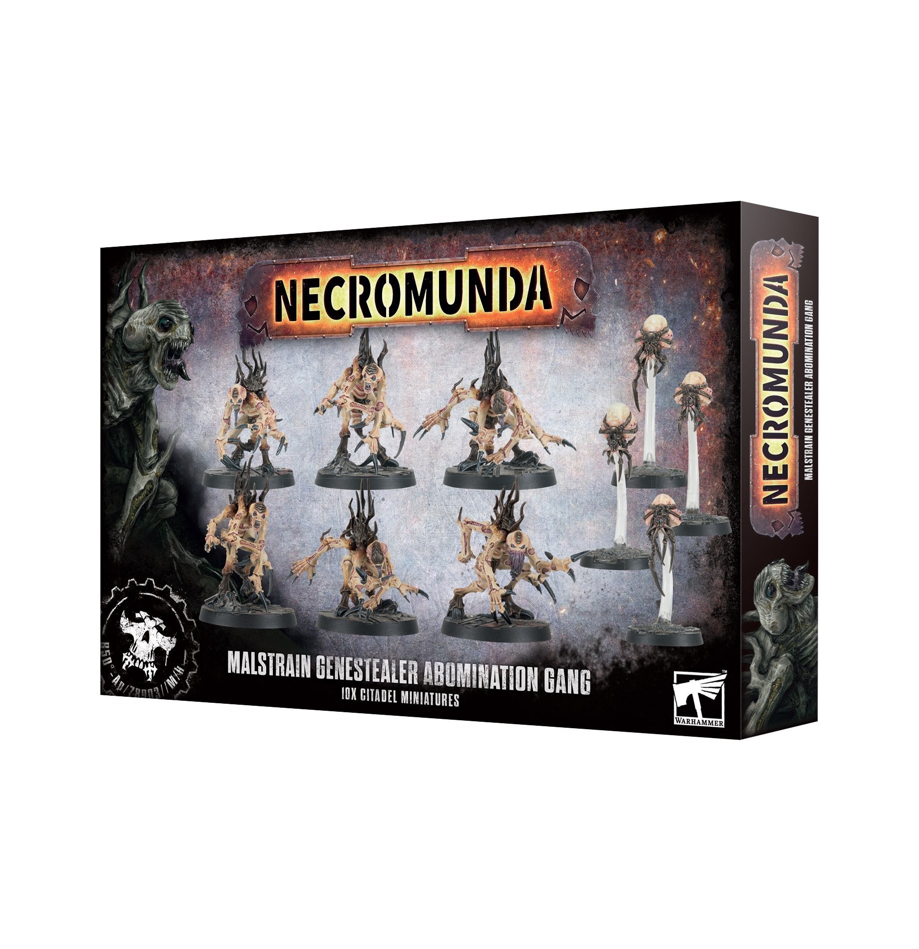 Necromunda: Malstrain Genestealer Abomination Gang - Loaded Dice
