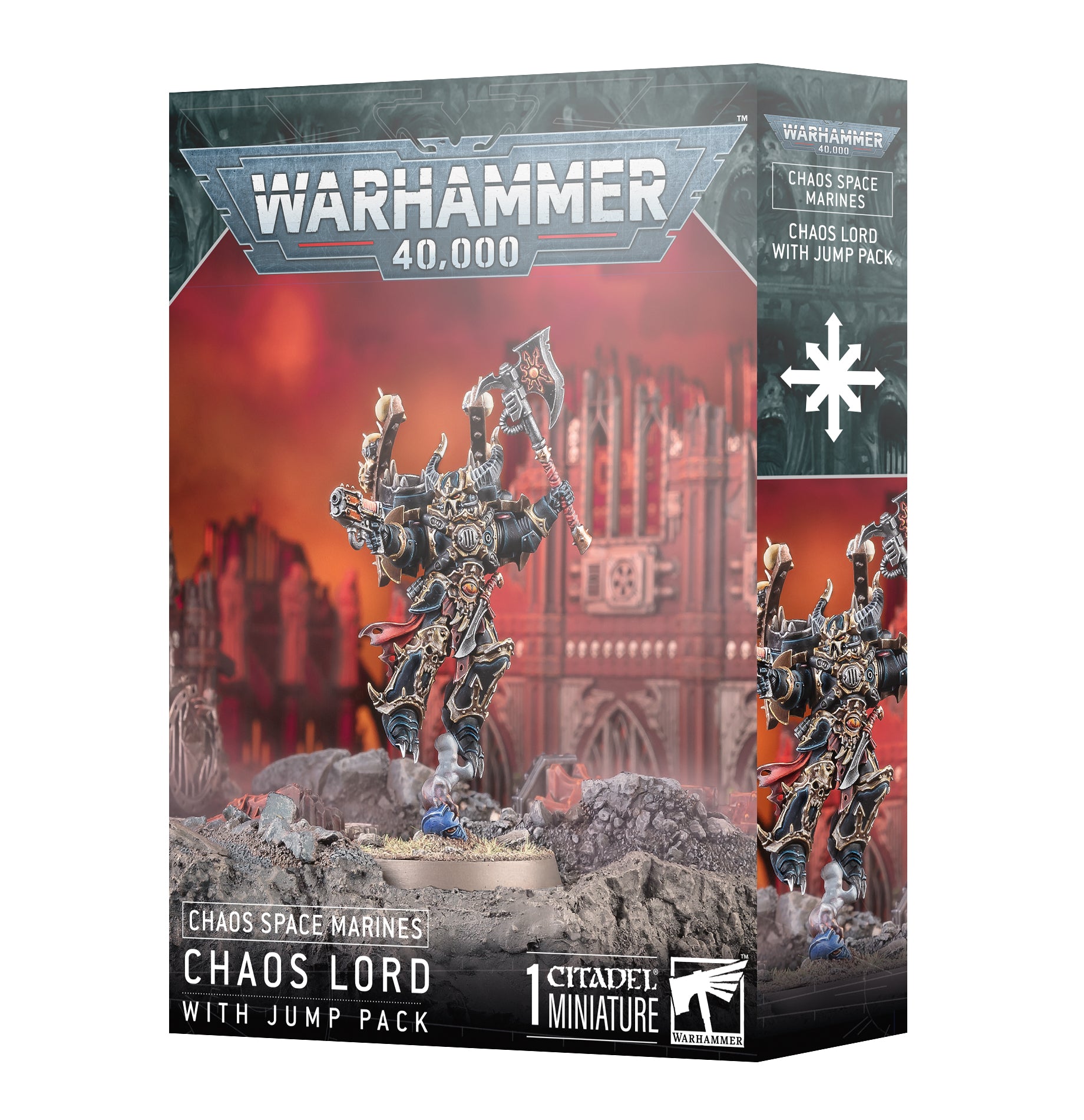 Chaos Space Marines: Lord With Jump Pack - Loaded Dice