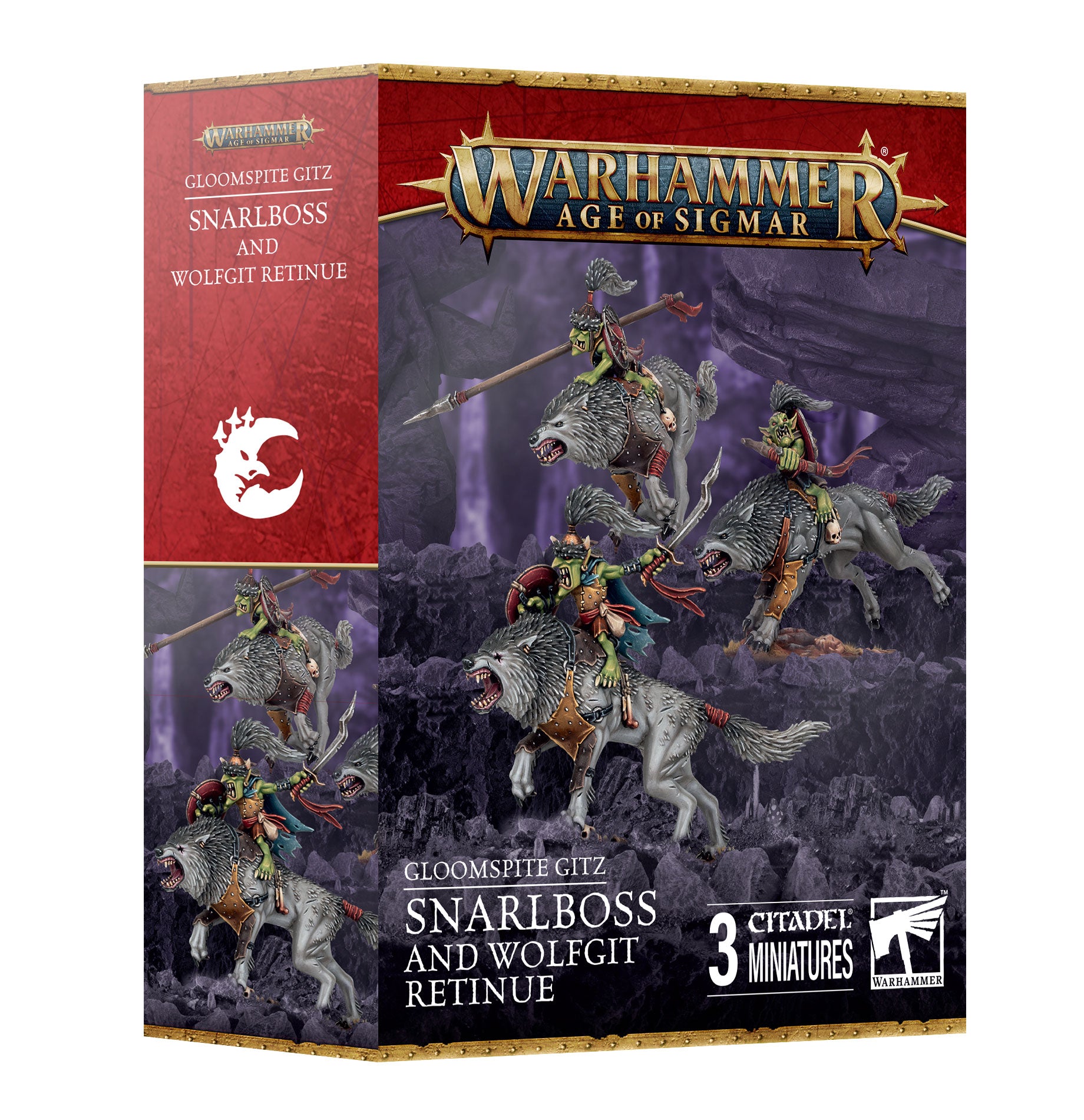 Gloomspite Gitz: Snarlboss & Wolfgit Retinue - Loaded Dice