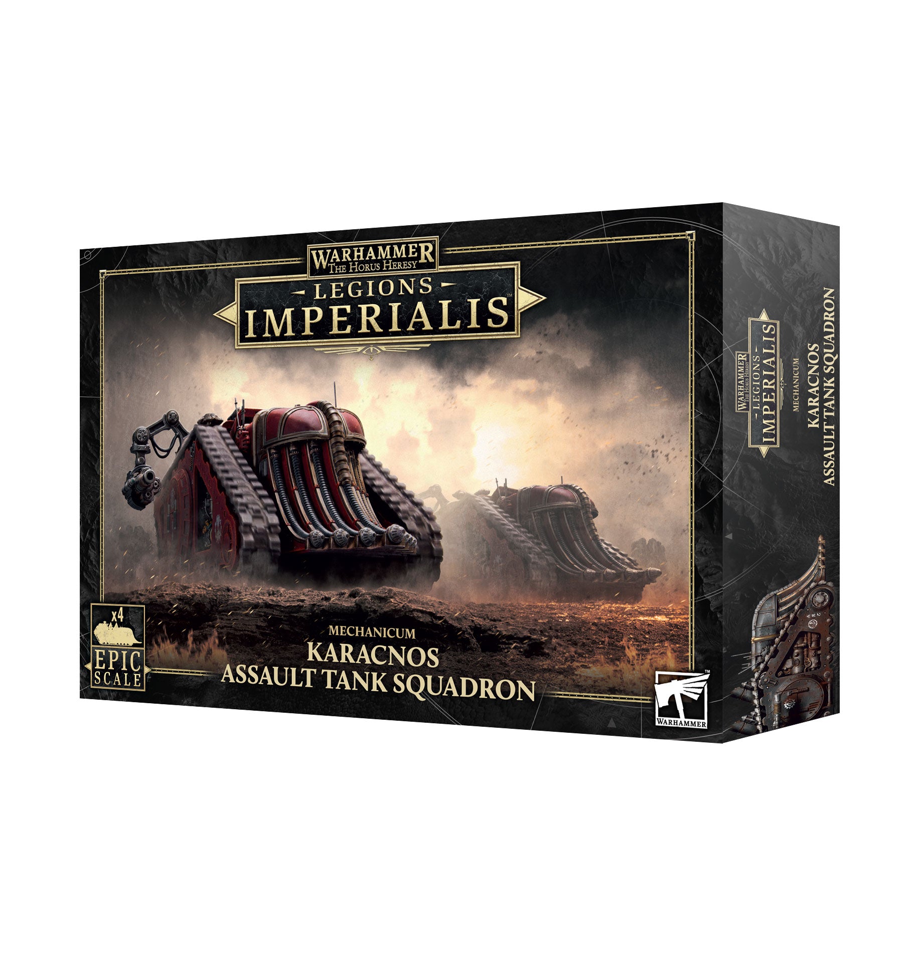 Legions Imperialis: Mechanicum Karacnos Assault Tank Squadron - Loaded Dice