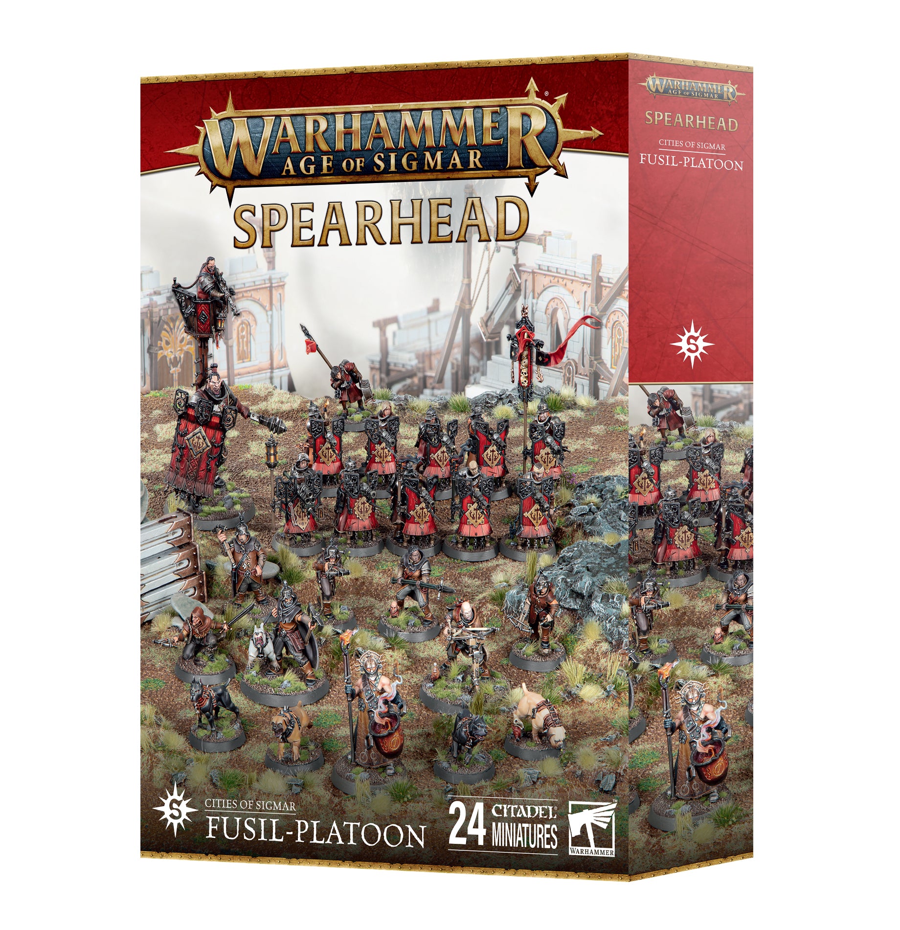 Spearhead: Cities Of Sigmar Fusil-Platoon - Loaded Dice