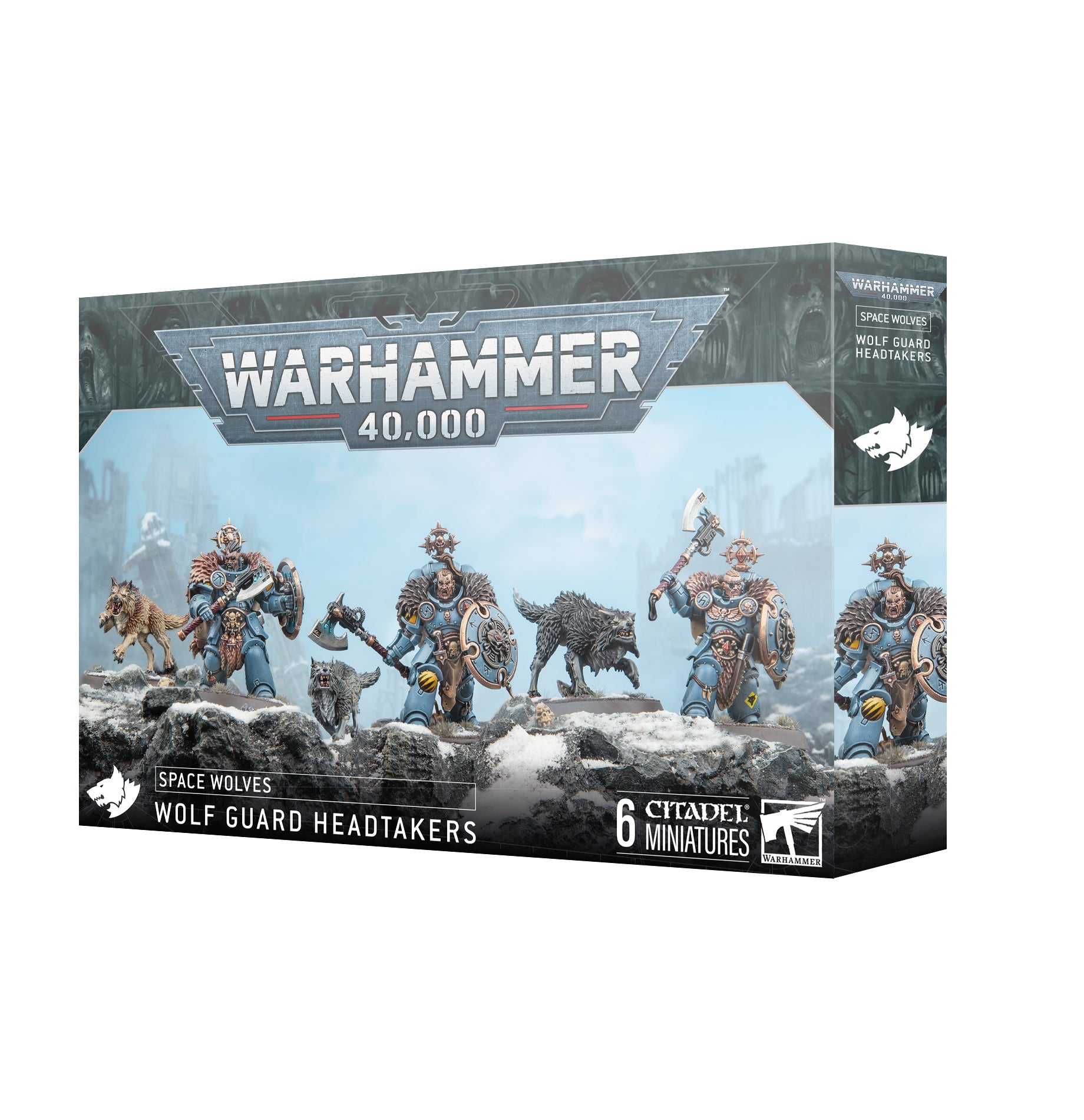 Special Order - Space Wolves: Wolf Guard Headtakers - Loaded Dice