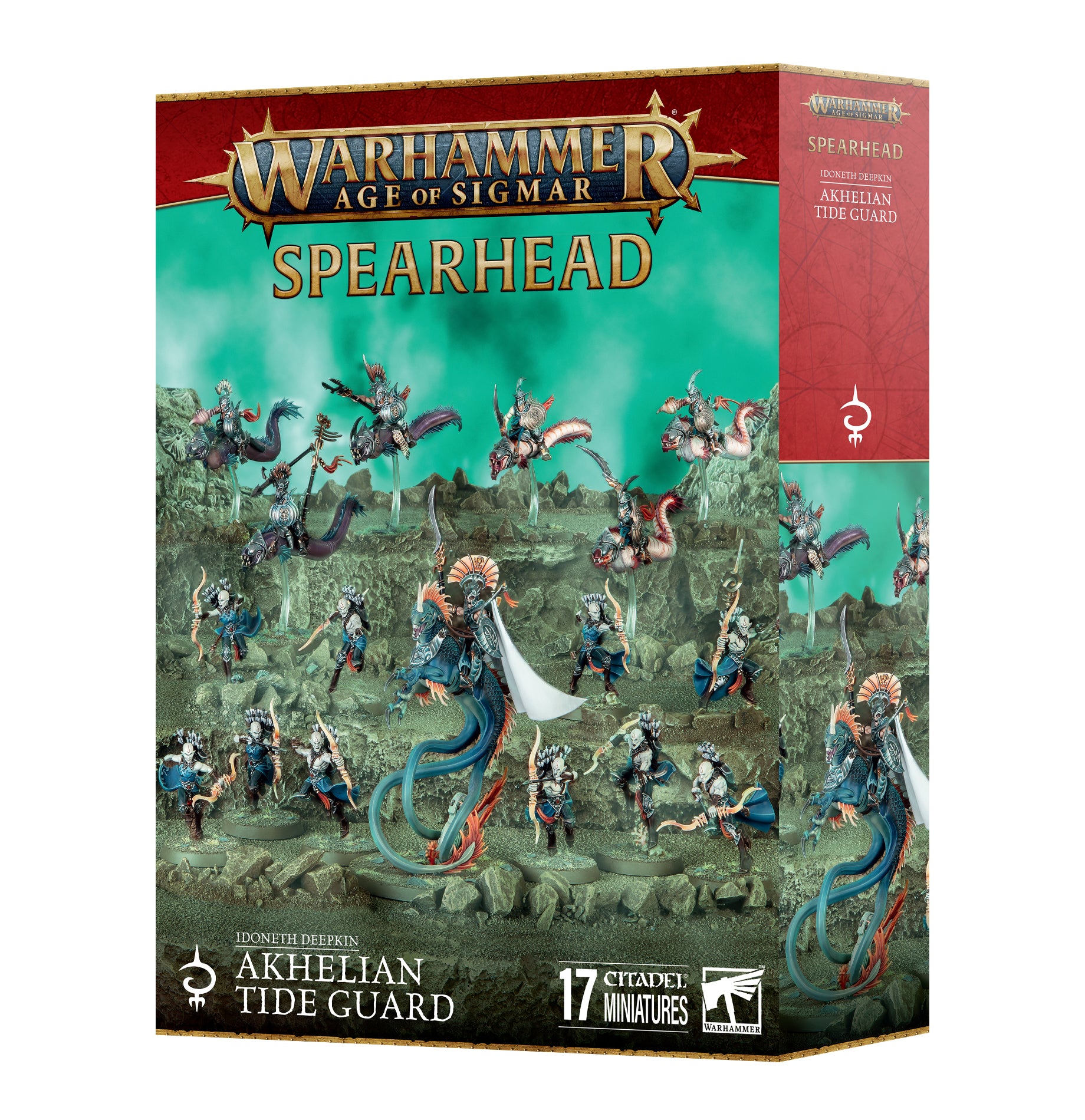Spearhead: Idoneth Deepkin Akhelian Tide Guard - Loaded Dice