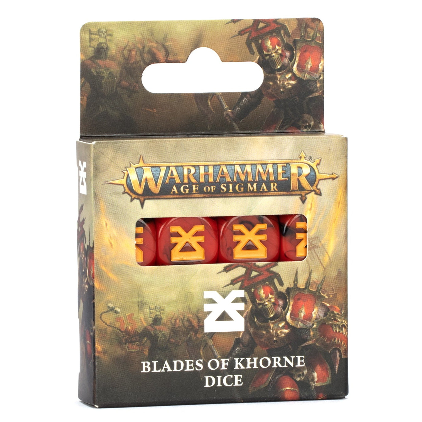 Age Of Sigmar: Blades Of Khorne Dice - Loaded Dice