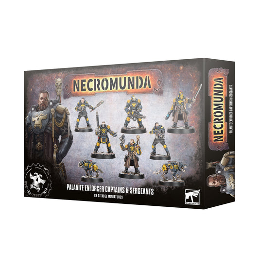 Necromunda: Palanite Enforcer Captains & Sergeants - Loaded Dice