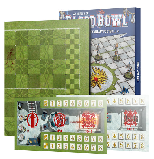 Blood Bowl: High Elf Pitch - Loaded Dice