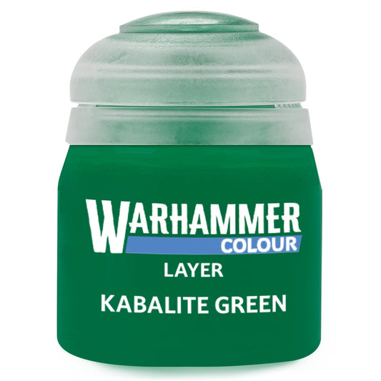 Warhammer Colour Layer: Kabalite Green 12ml - Loaded Dice