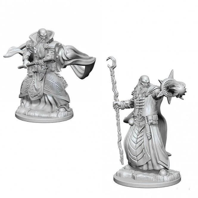 Human Male Wizards: D&D Nolzur's Marvelous Unpainted Miniatures (W1) - Loaded Dice