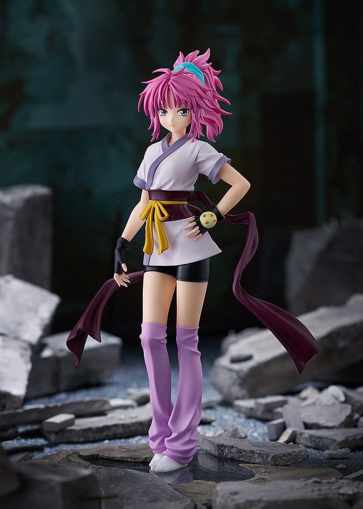 Pop Up Parade Machi figure standing among stone rubble, full front view