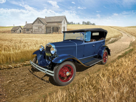 ICM 1:24 Ford Model A Standard Phaeton Soft Top (1930s) American Passenger Car - ICM24050