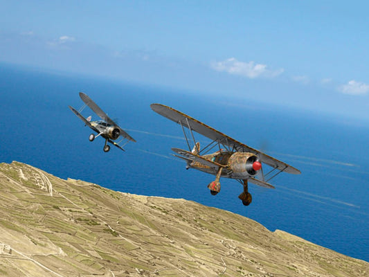ICM 1:32 Battle of Malta with CR. 42 Falco & Sea Gladiator Mk. II (Set of 2 Aircraft) - ICMDS3201