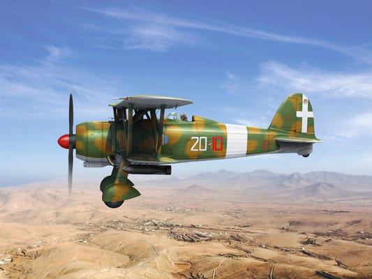 ICM 1:32 CR. 42AS WWII Italian Fighter-Bomber - ICM32023