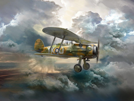 ICM 1:32 Gloster Gladiator Mk.I WWII British Fighter - ICM32040