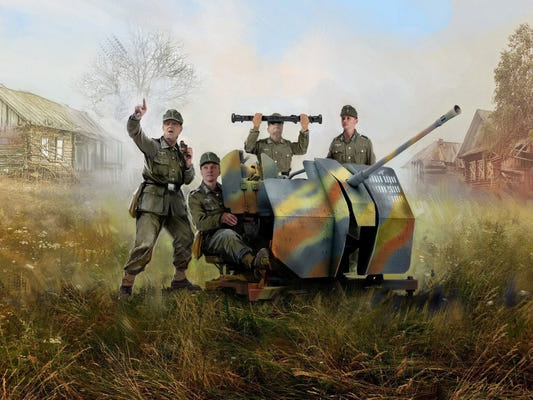 ICM 1:35 Flak 38 with 4 Crew Figures - ICM35718