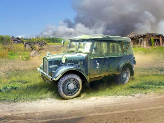 ICM 1:35 le.gl.Einheitz-Pkw Kfz.1 Soft Top WWII German Light Personnel Car - ICM35582