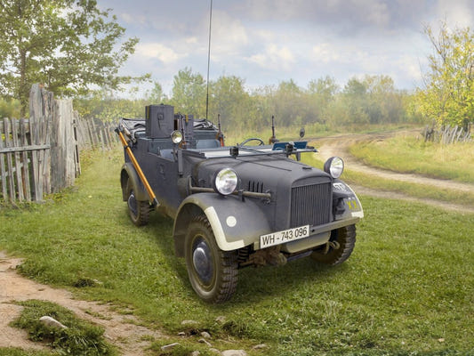 ICM 1:35 le.gl.Einheitz-Pkw Kfz.2 WWII German Light Radio Communication Car - ICM35583