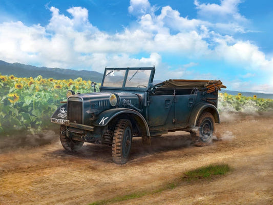 ICM 1:35 le.gl.Pkw Kfz.1 WWII German Light Personnel Car - ICM35581