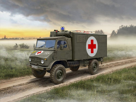 ICM 1:35 Unimog S 404 German Military Ambulance - ICM35138