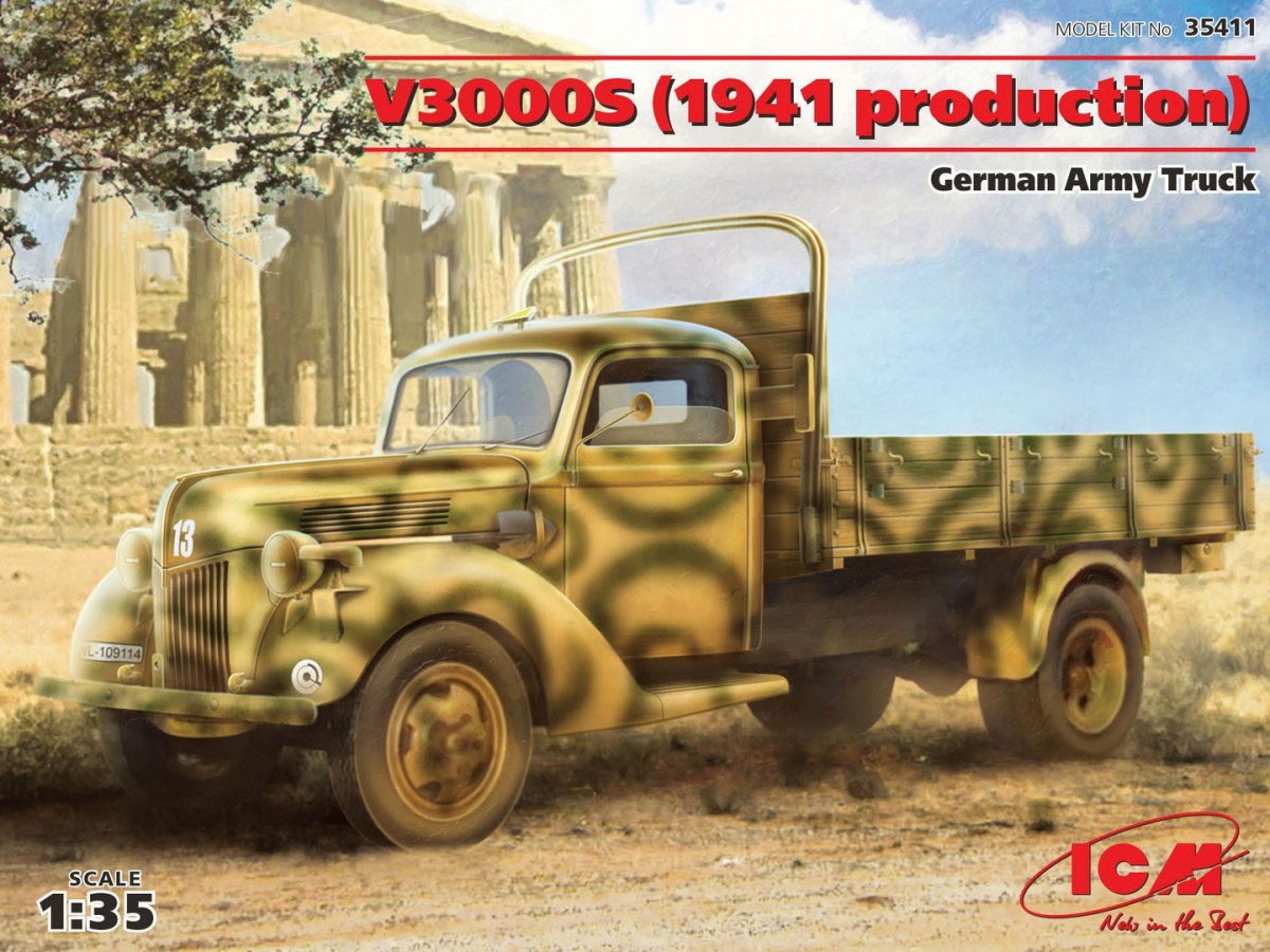 ICM 1:35 V3000S (1941) German Army Truck - ICM35411