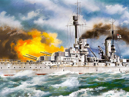 ICM 1:350 Kronprinz' WWI German Battleship - ICMS003