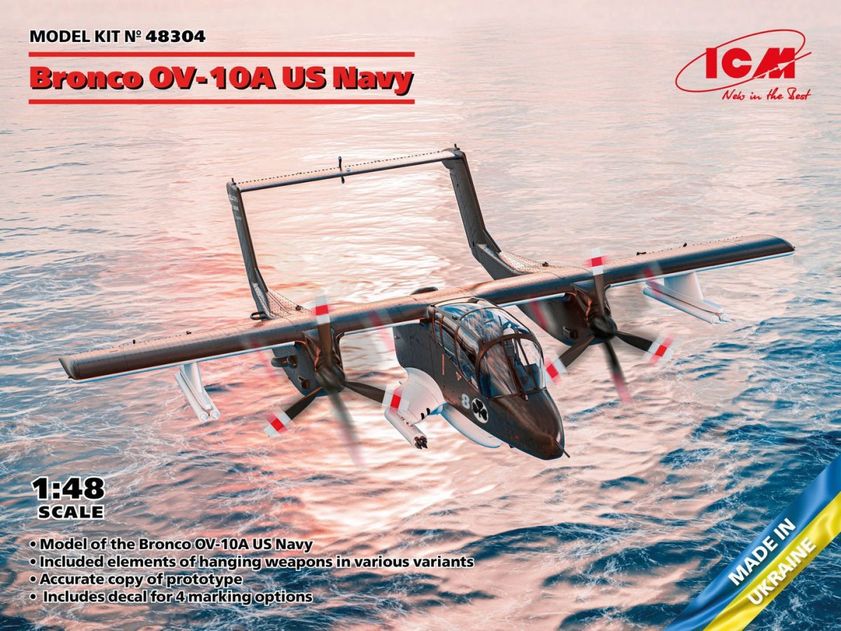 ICM 1:48 Bronco OV-10A U.S. Navy - ICM48304