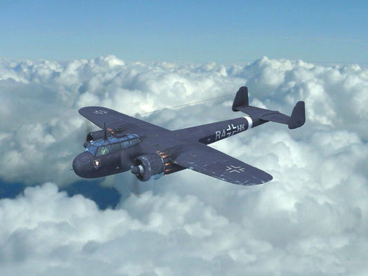 ICM 1:48 Do 17Z-7 WWII German Night Fighter Plane - ICM48245